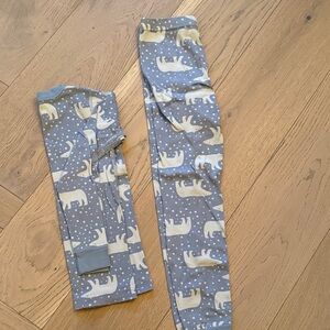 Hanna Anderson  Pajama Set with Polar Bear Print